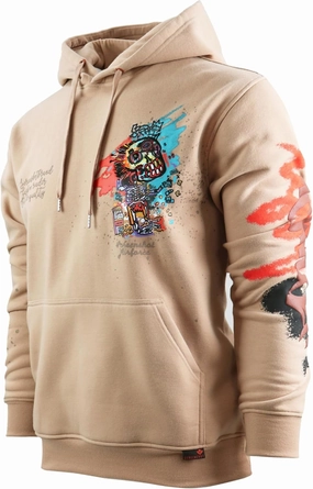 SCREENSHOT-FLEECE HOODIE 4202 Mens Urban Streetwear NYC Graffiti Embroidery Patch Fleece Pullover Sweatshirt Hoodie