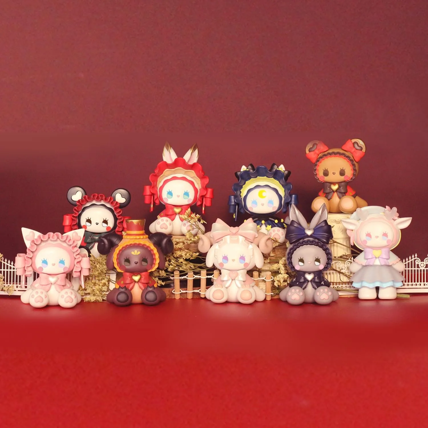 Secret Forest Tea Party Series Blind Bag Mystery Box Toys - Cute Blind Box Figures for Birthday Gifts