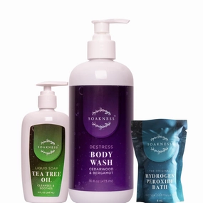 Self Care Bundle - Bath Salts, Hand Soap and Body Wash