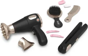 Smoby Toys - My Beauty Hairdressing Set for Children - Hair Styling Toy with Battery Operated Hair Dryer, Brush & Accessories - for Playing from 3 Years