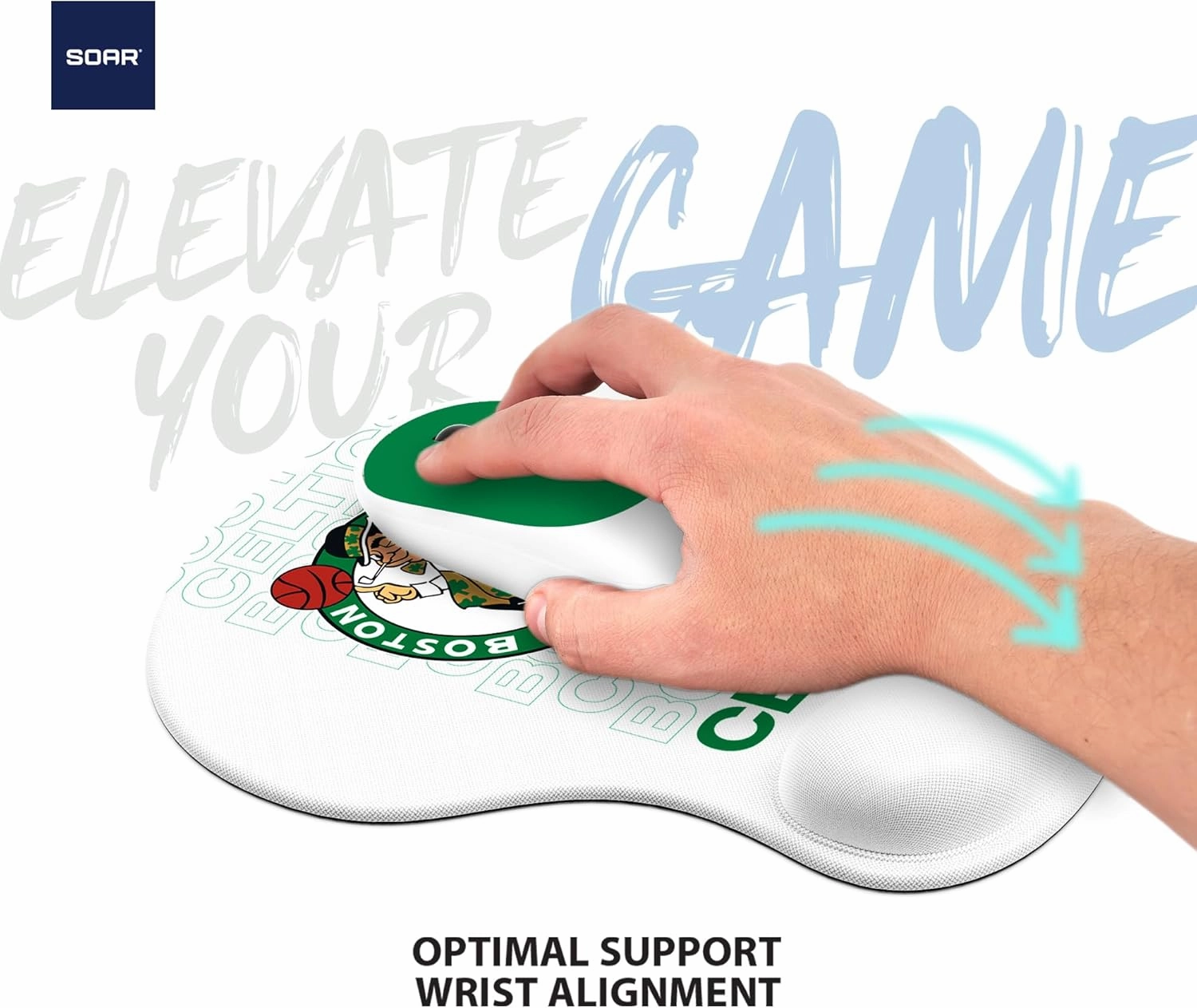 SOAR NBA Wireless Mouse and Mouse Pad