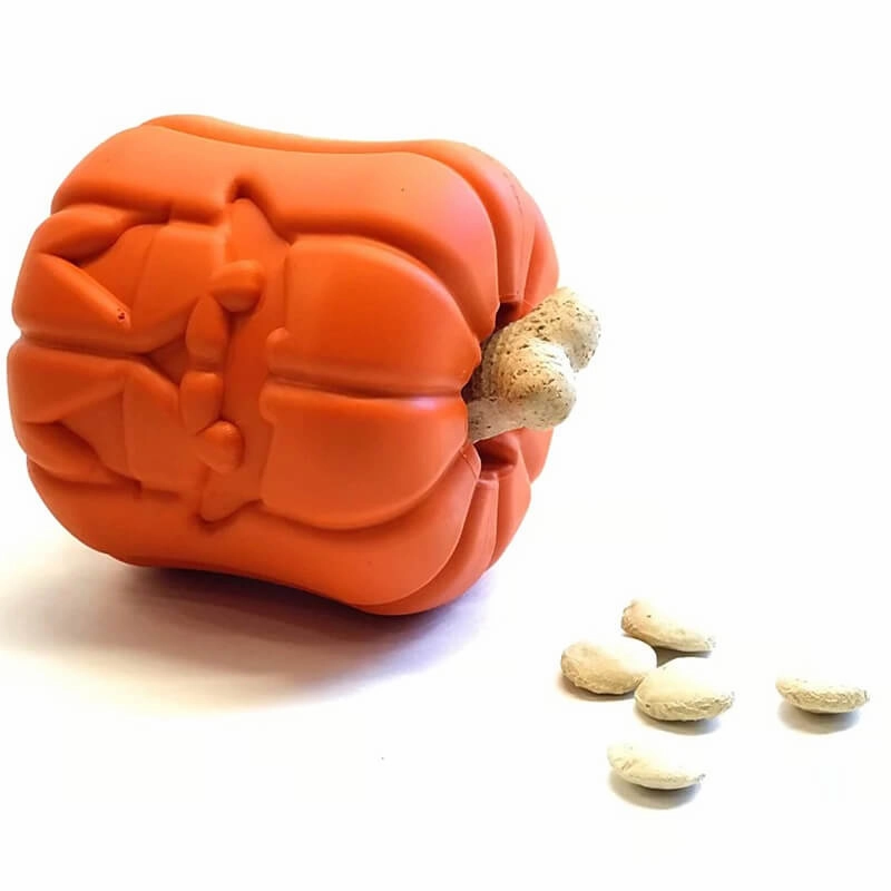 Soda Pup Jack O' Lantern Treat Dispensing Toy