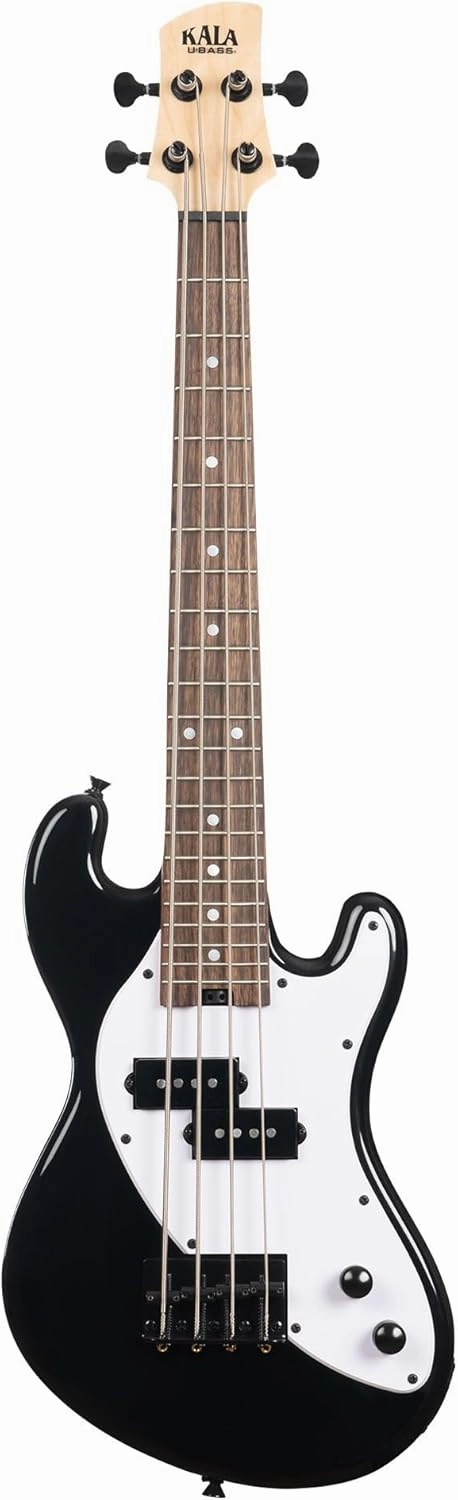 Solid Body 4-String Jet Black Fretted U-BASS