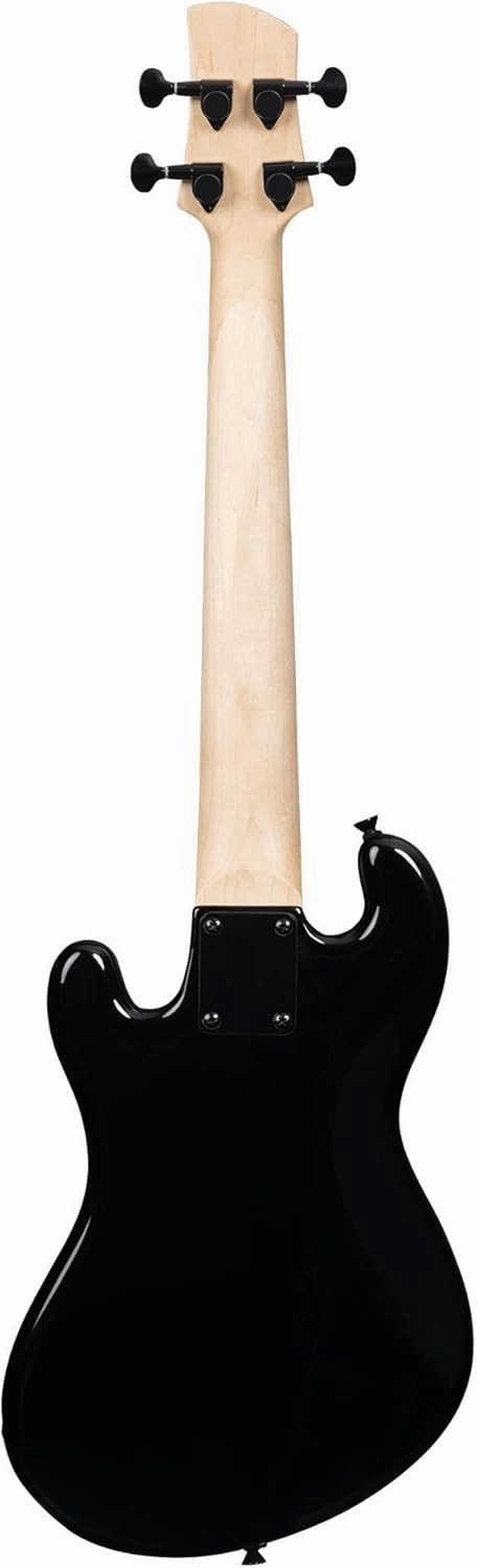 Solid Body 4-String Jet Black Fretted U-BASS