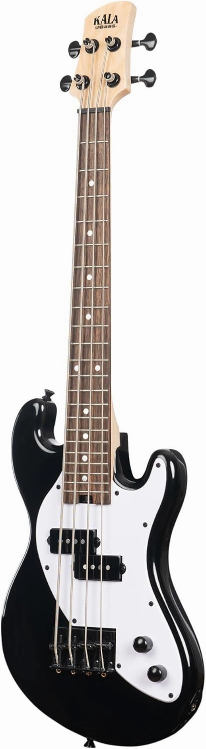 Solid Body 4-String Jet Black Fretted U-BASS