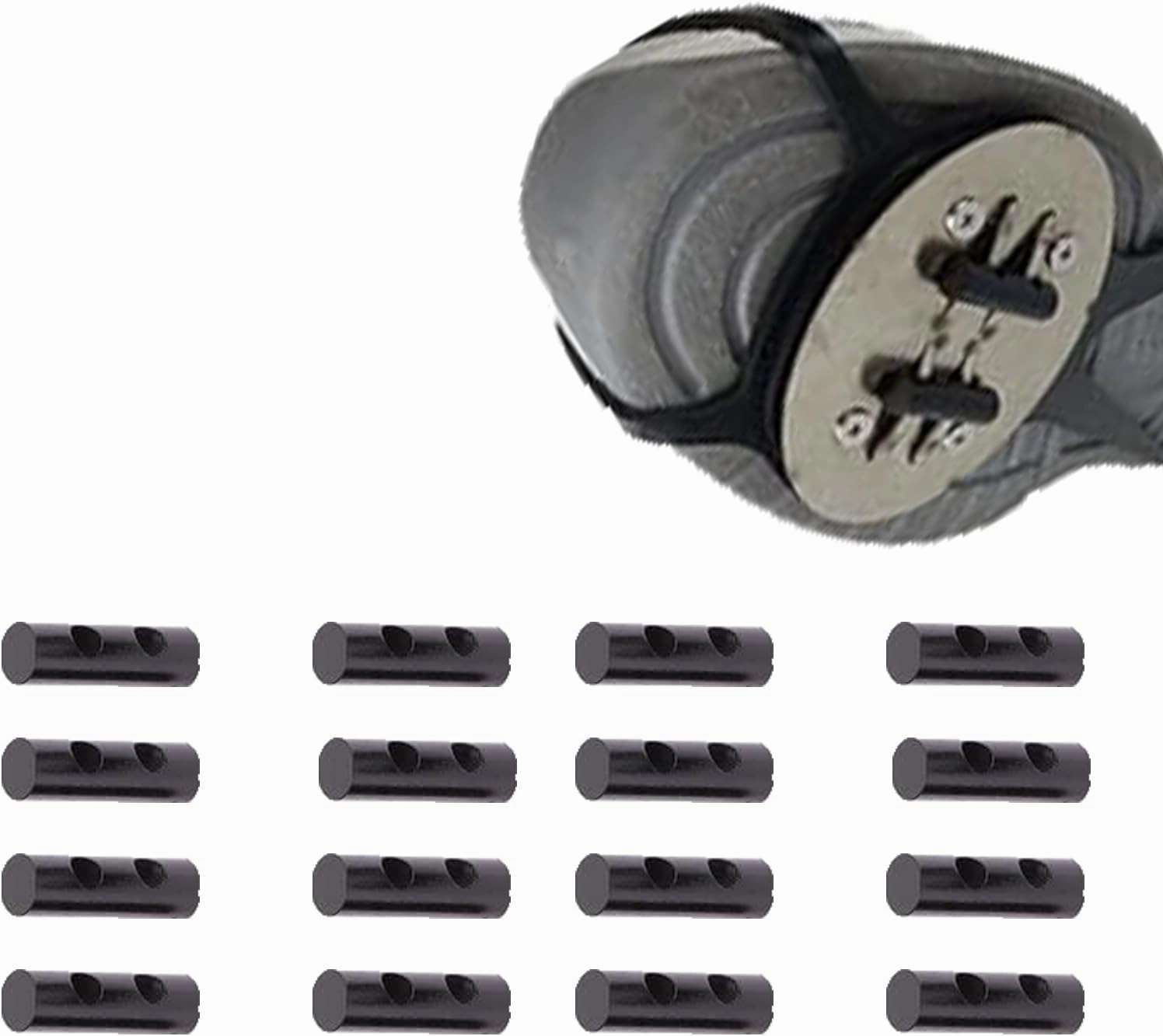 Sparking Flint Pad Shoe Cover for Skateboard & Motorcycle,Sparkling Flint Pad for Shoes, Cycling Shoe Covers, Bicycle Friction Spark Tool Pads, Foot Brake Sparks