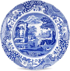 Spode Blue Italian Earthenware 8-Inch Salad Plate