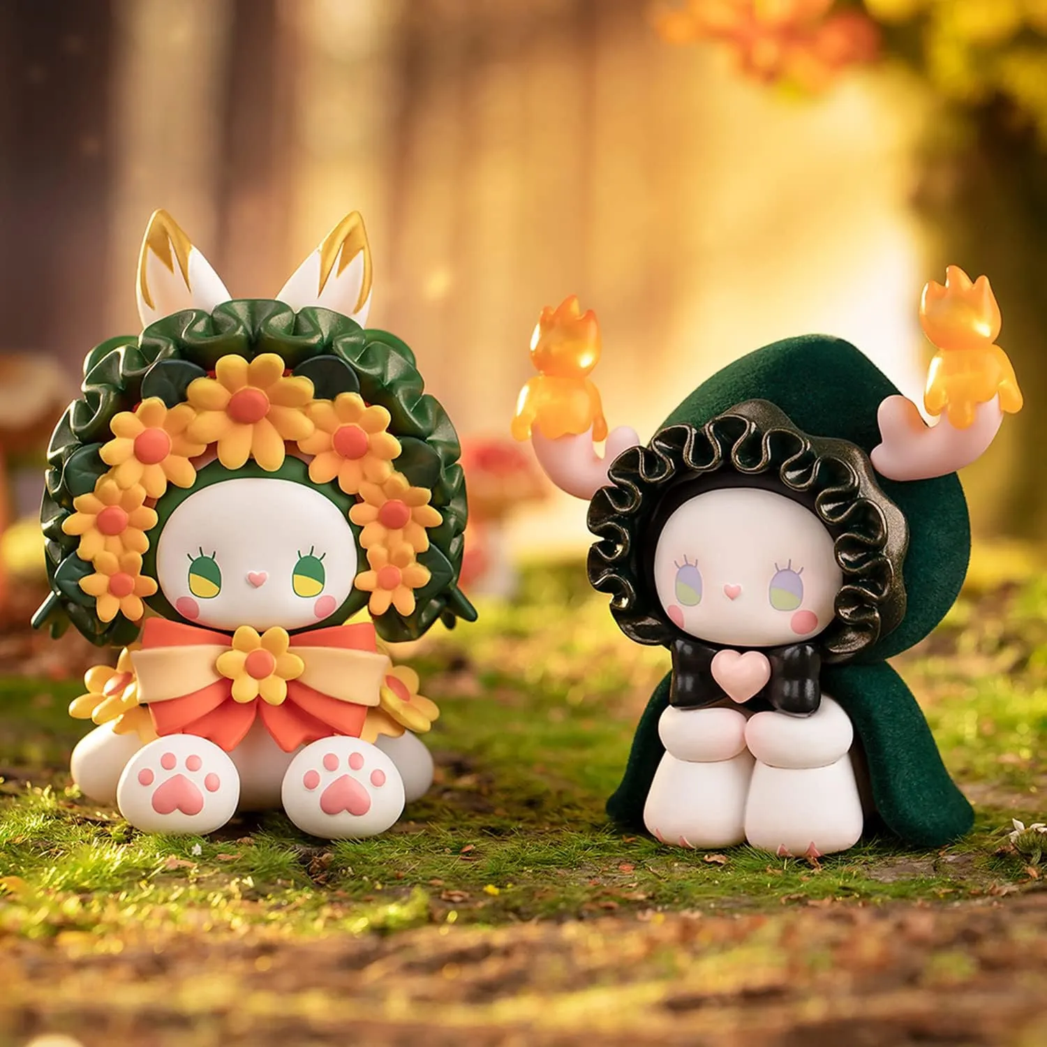 Studio Emma Secret Forest Poem Party Series Blind Bag 8PCS Random Collection Mystery Toys Cute Blind Box Figures for Birthday Party (Whole Set)