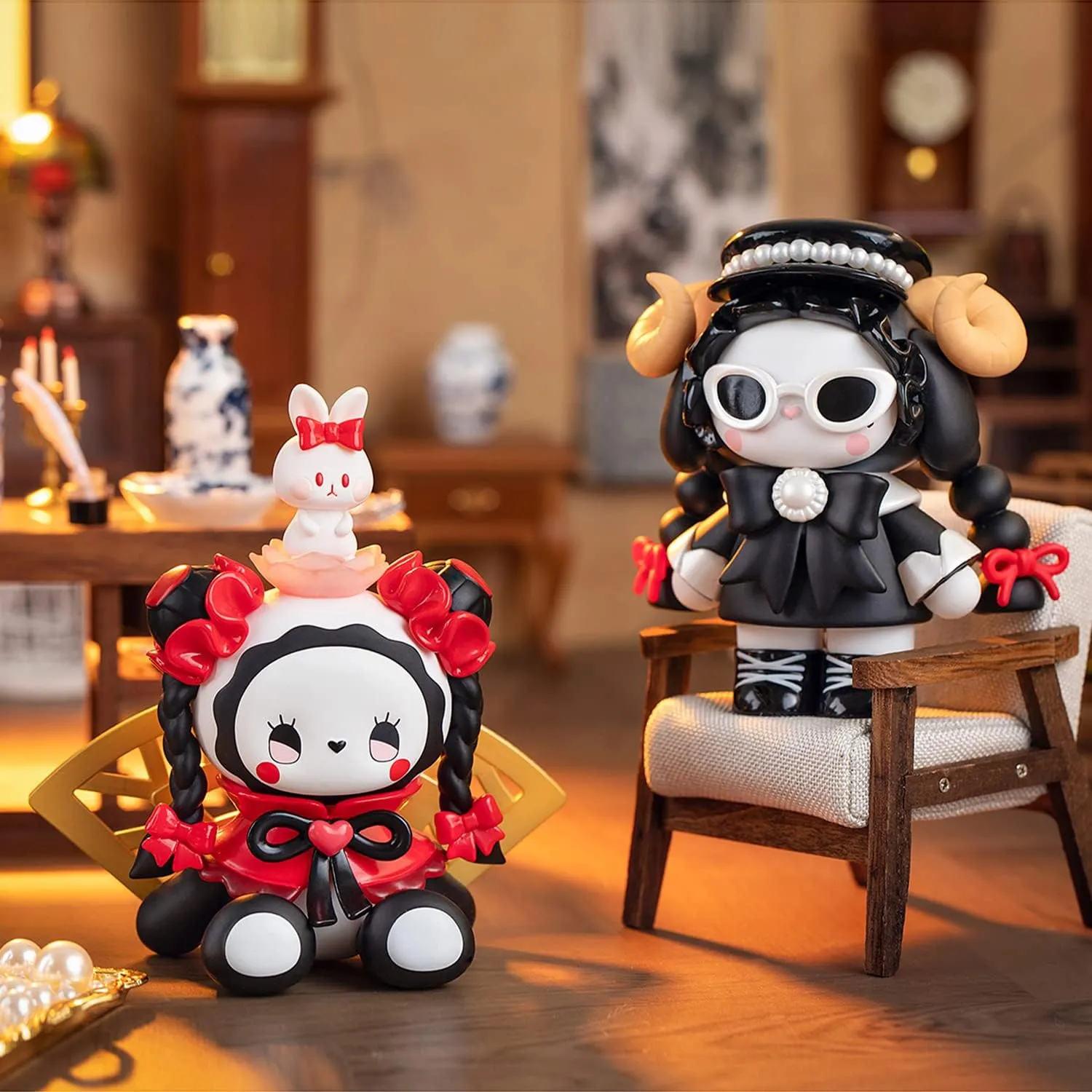 Studio Emma Secret Forest Poem Party Series Blind Bag 8PCS Random Collection Mystery Toys Cute Blind Box Figures for Birthday Party (Whole Set)
