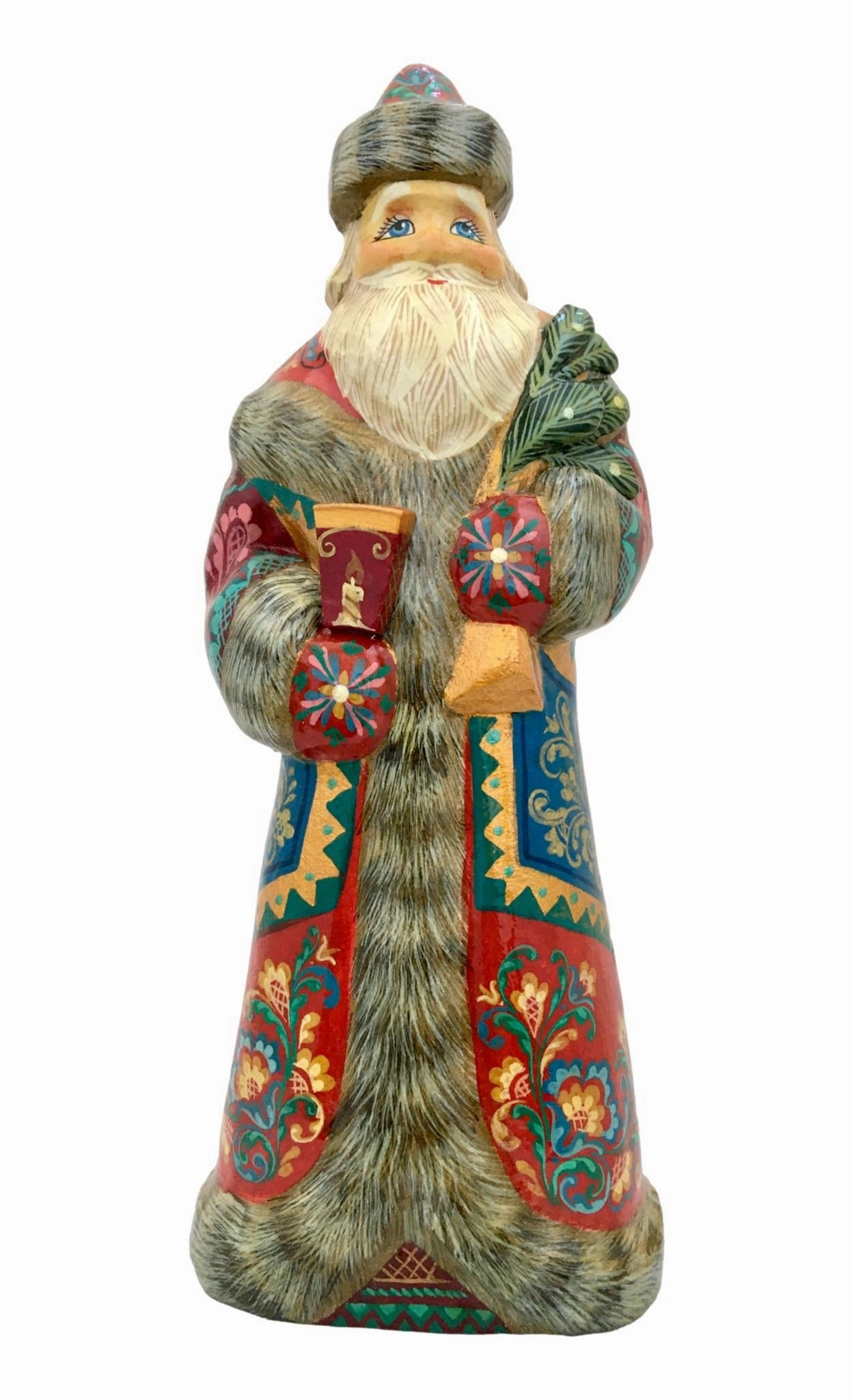 Tall Santa with Lantern