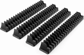 TEKTON 80-Tool Modular Wrench Organizer Set (Black) | OTM92180 | Made in USA