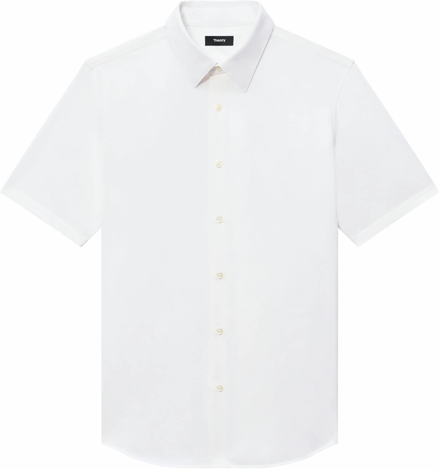 Theory Men's Irving Short Sleeve in Structure Knit