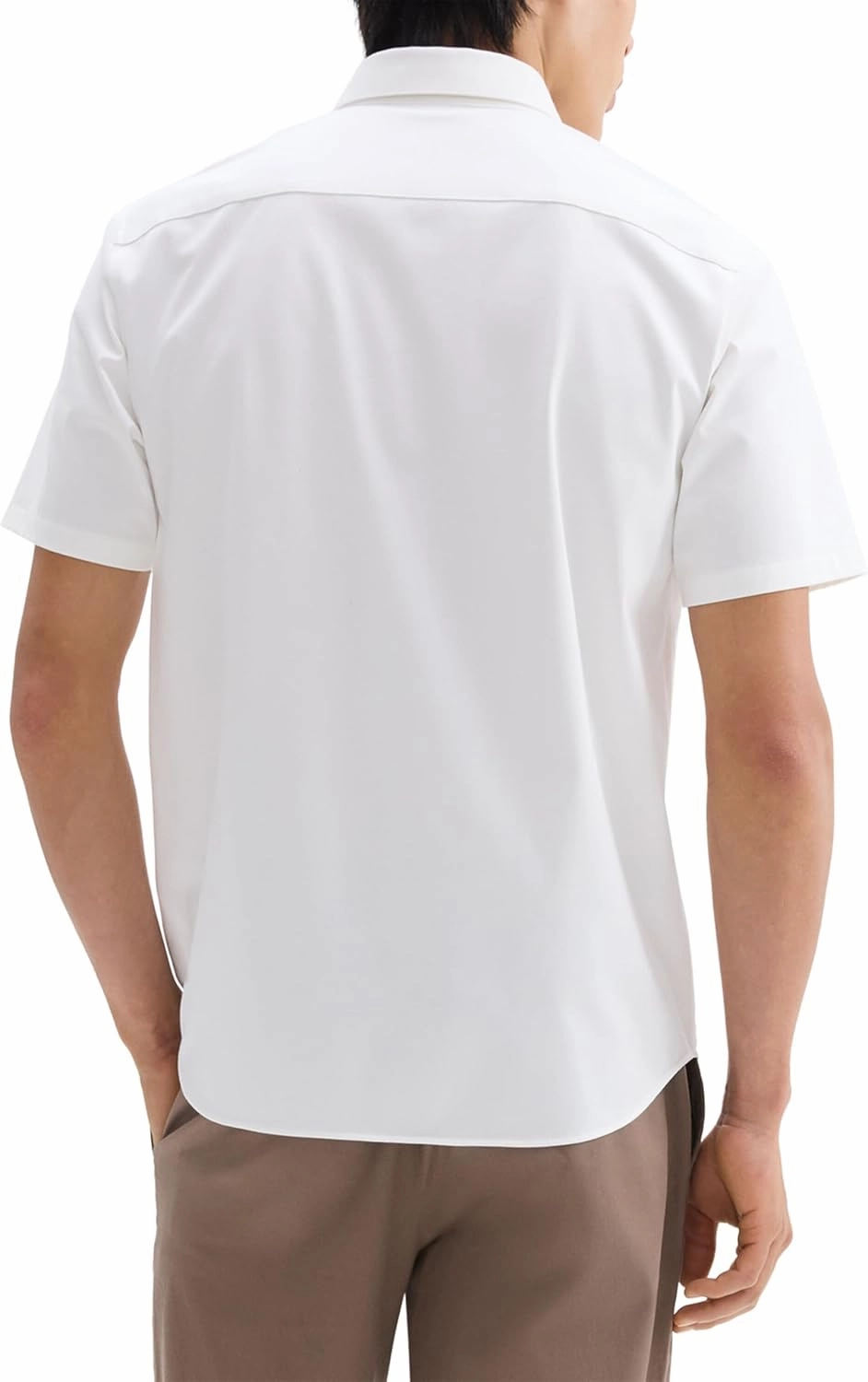 Theory Men's Irving Short Sleeve in Structure Knit