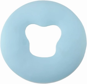 U Shape Massage Pillow, Basic Massage Face Spa Gel Pad Face Relax Body Massage Cradle Cushion Health Care Green Soft Overlay Face Relax Cradle Cushion Pad(Sky Blue)