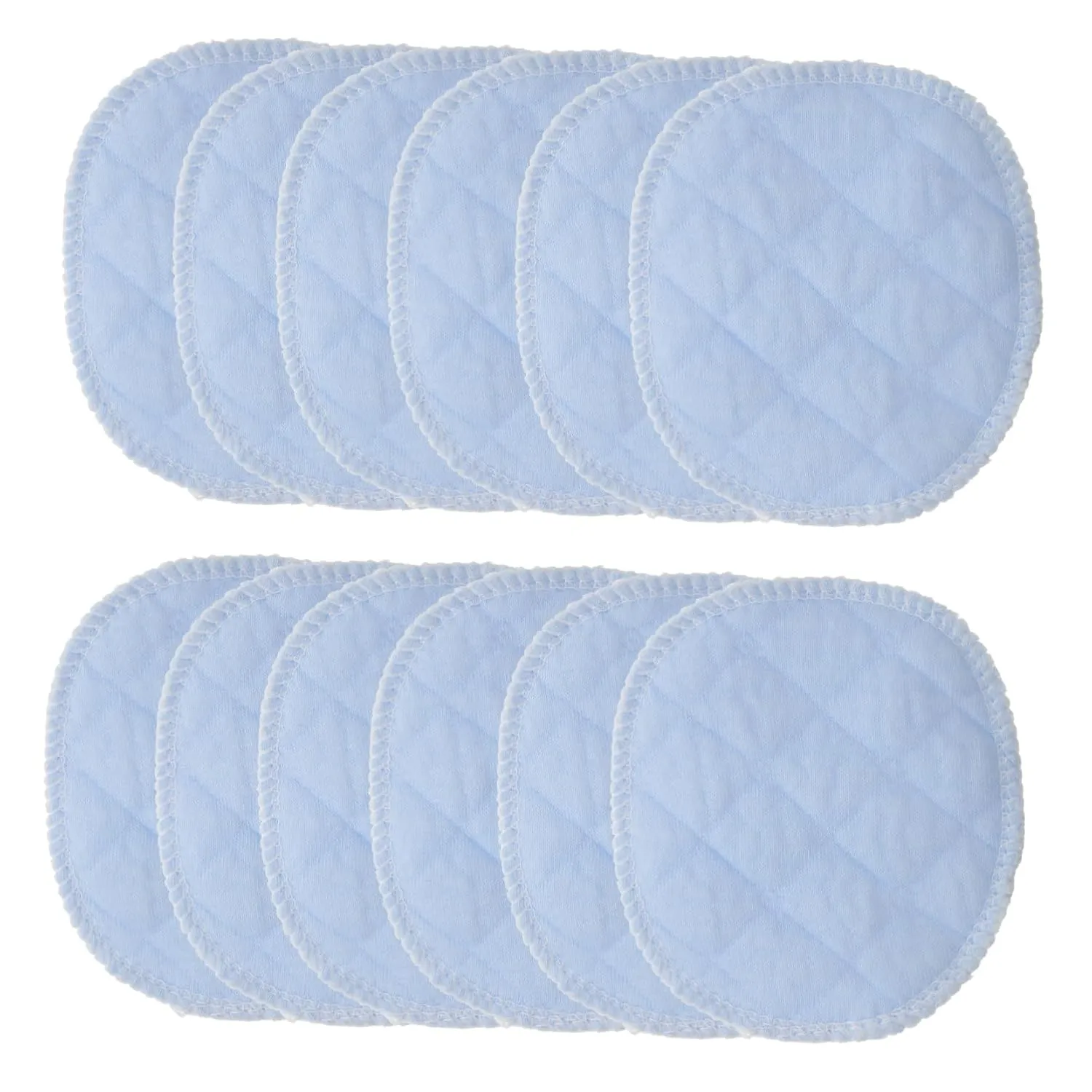 UPKOCH 30Pcs Reusable Nursing Pads Leakproof Breastfeeding Cushions Comfortable Washable Pads for Moms High Absorbency Design Soft Skin Friendly