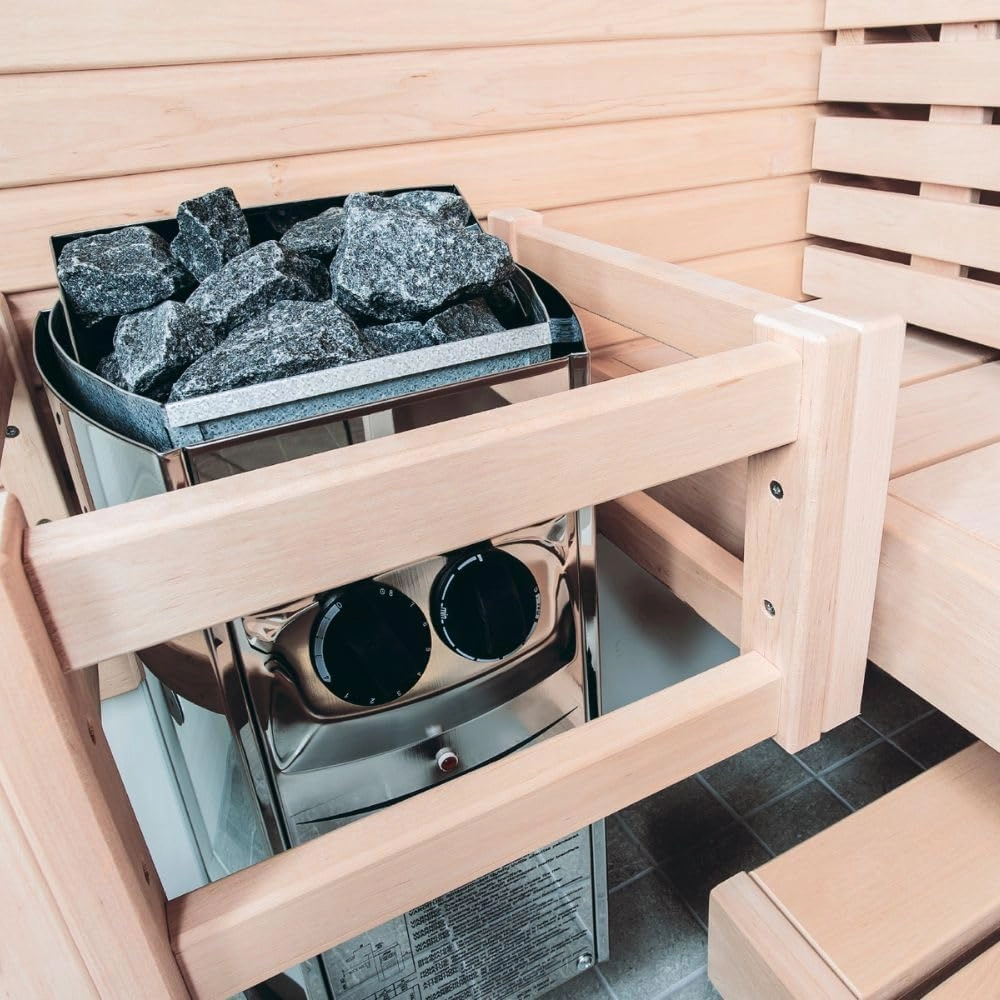 Vega Compact, Vega Compact Series, Sauna Heater 240V Built on Control (Sauna Stones Included) (3.5kW)
