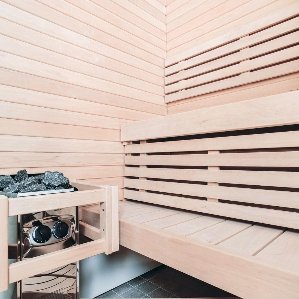 Vega Compact, Vega Compact Series, Sauna Heater 240V Built on Control (Sauna Stones Included) (3.5kW)