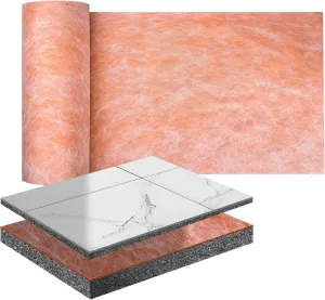 Waterproofing Membrane 9.8 in x 32.8 ft / 27 Sq Ft Waterproof Membrane for Shower 23.6mil Thickness Shower Waterproof Membrane for Sauna, Bathroom, Walls, Tile, Kitchen, Roof and Wet Areas