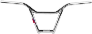 Wethepeople Bomb bar BMX Handlebar, Diameter: 22.2mm, 26.8", Rise: 8.25", Chrome