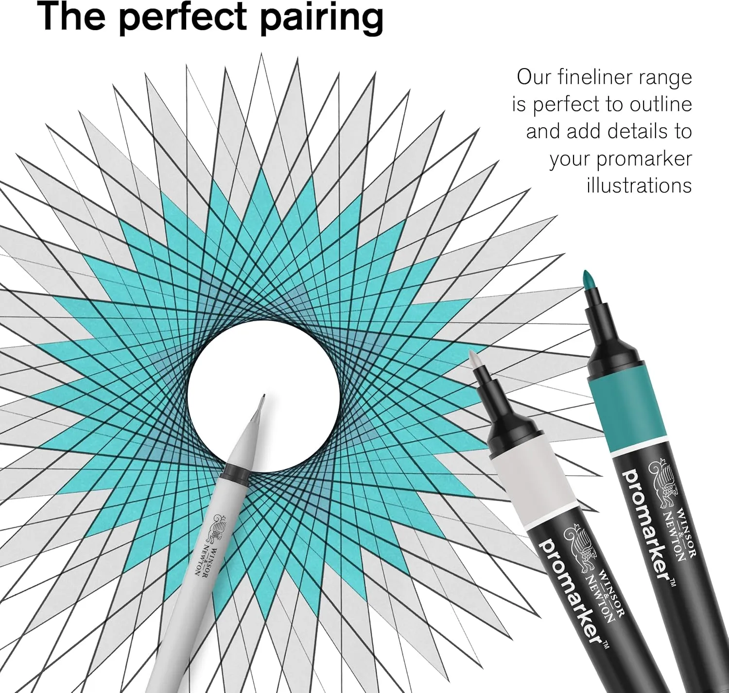 Winsor & Newton ProMarker Watercolor Marker Set, 12 Count, Landscape Tones