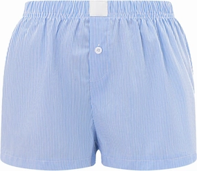 Womens Y2k Cute Plaid Striped Print Pajama Boxer Shorts Gingham Lounge PJ Bottoms Shorts Checkered Sleep Shorts