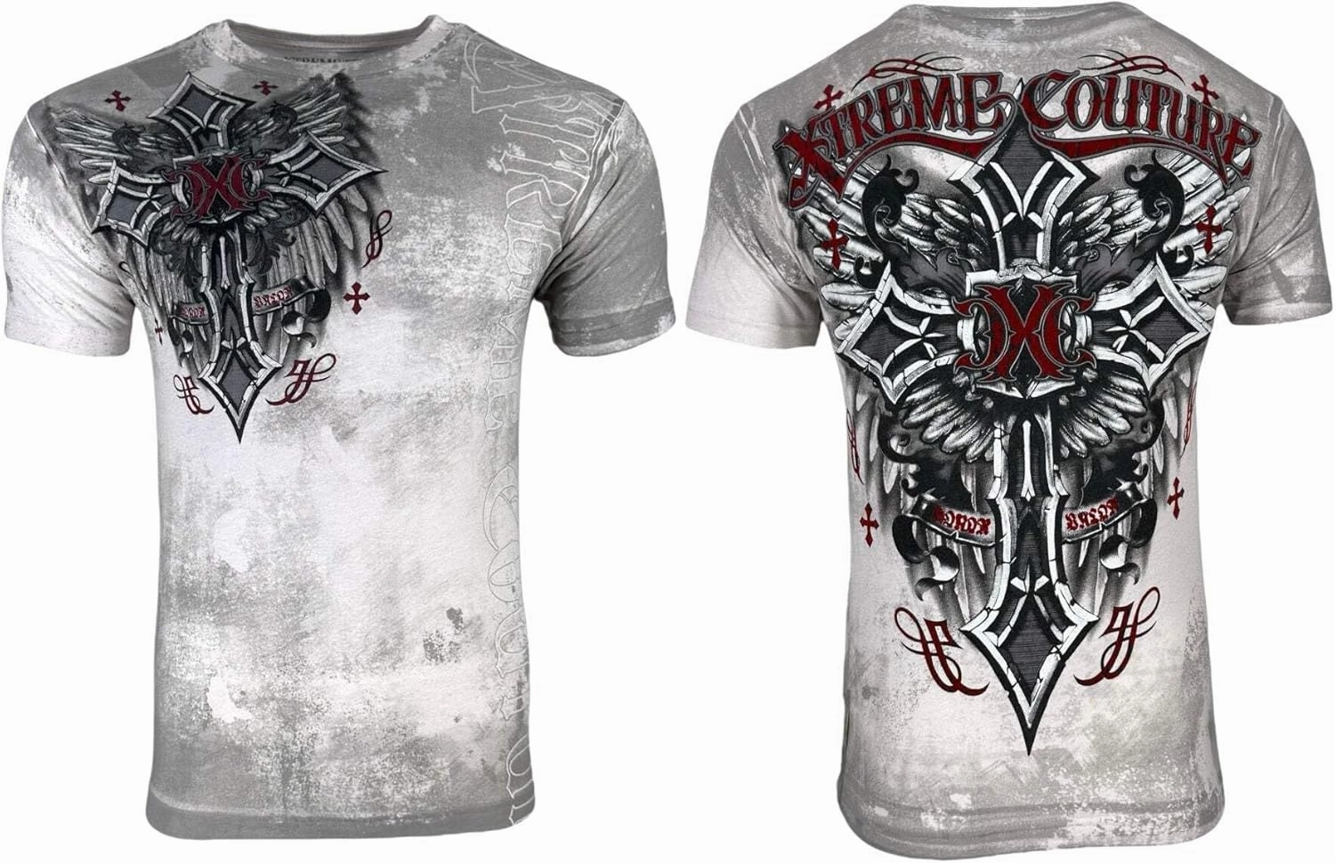 Xtreme Couture by Affliction Men's T-Shirt Brigadier Y2K