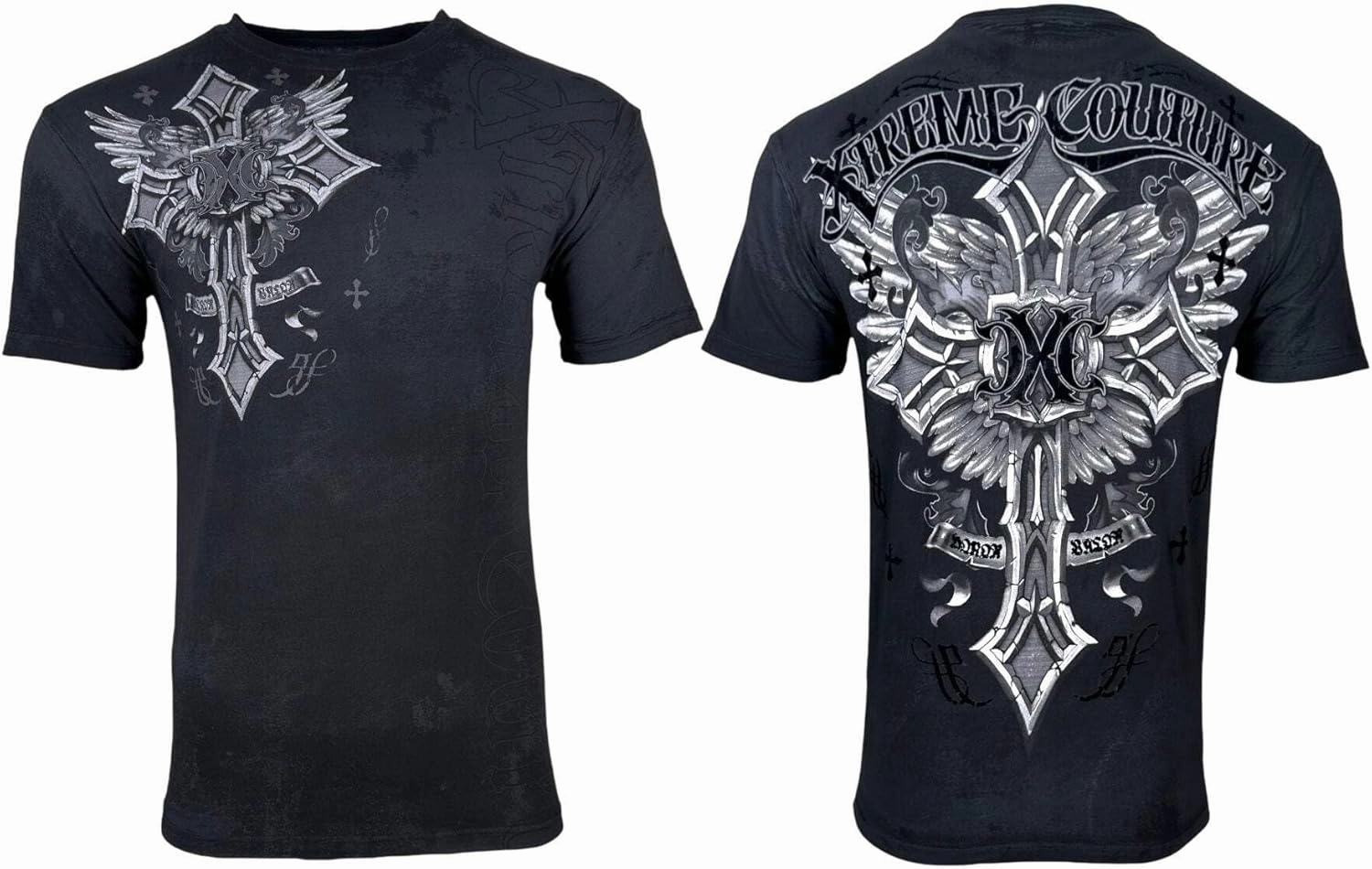 Xtreme Couture by Affliction Men's T-Shirt Brigadier Y2K