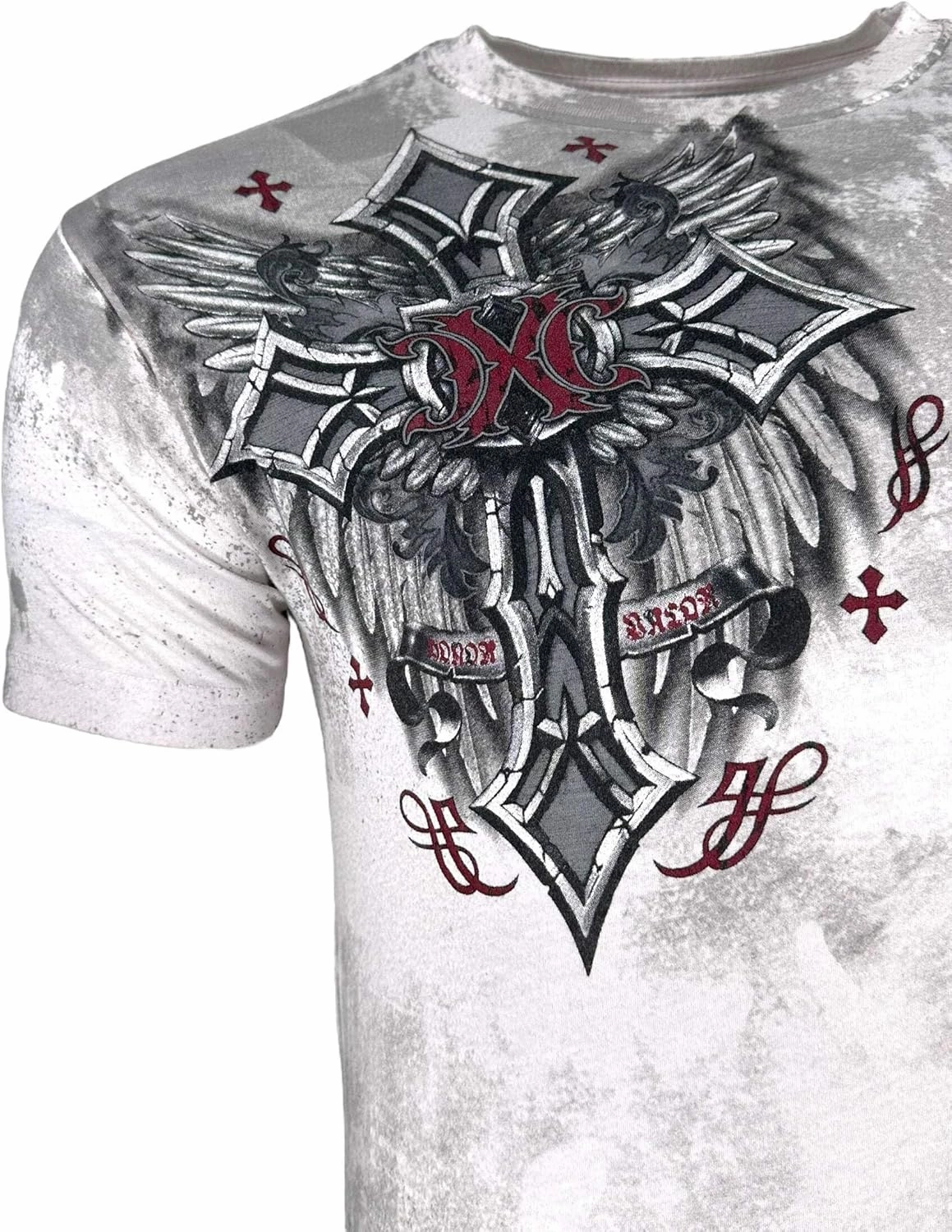 Xtreme Couture by Affliction Men's T-Shirt Brigadier Y2K