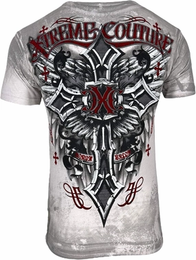 Xtreme Couture by Affliction Men's T-Shirt Brigadier Y2K